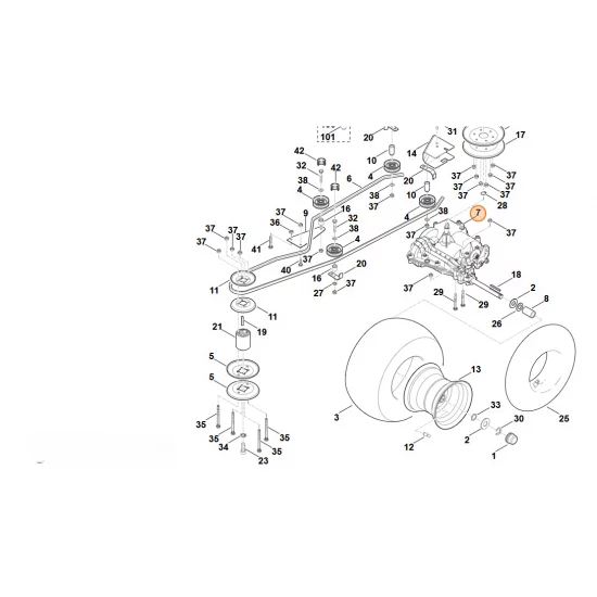 STIHL  MST 205 - 576 6170 640 0111